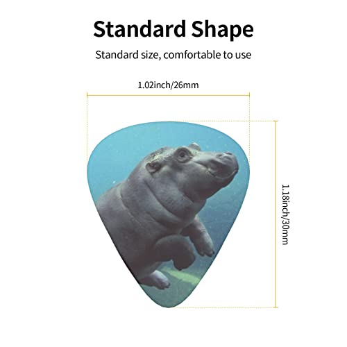 Médiators Guitare 12-Pack Mignon Bébé Hippopotames Médiators Pour Guitare Électrique Guitare Acoustique Diverses… - Les Beatles, Paul McCartney, John Lennon, RIngo Starr, George Harrison Médiators Guitare 12-Pack Mignon Bébé Hippopotames Médiators Pour Guitare Électrique Guitare Acoustique Diverses… – Image 4