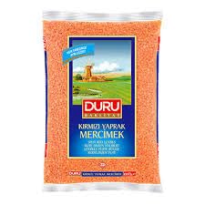 Miniatura 4 de Duru Lentejas rojas divididas de 35.27 oz, 100% naturales y certificadas, altas en fibra y proteínas, sin OMG, ideales para sopa de lentejas y