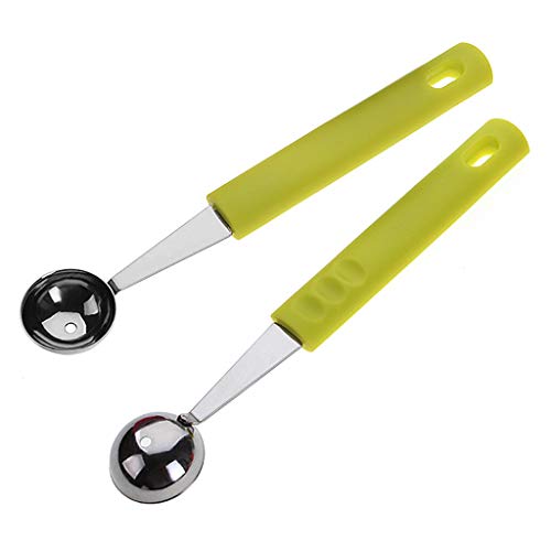 KYSA Conjunto de utensílios, escavador de melancia de aço inoxidável para uso doméstico, escavador d