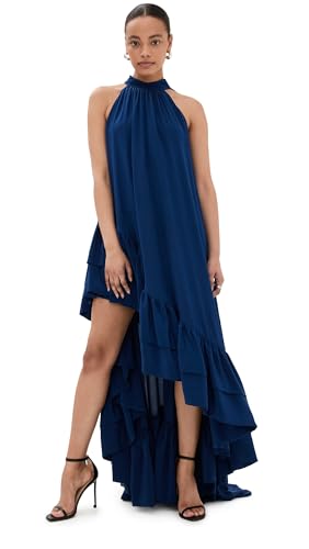 azeeza blue dress Azeeza Dany Chiffon Midi Dress