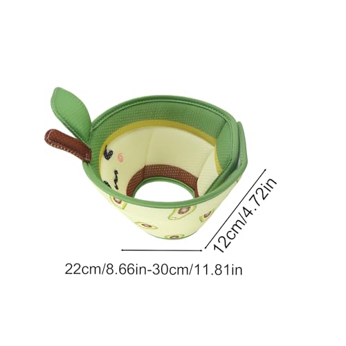 Cone de gato | Cone ajustável de pescoço de gato com padrão animal bonito,Coleira de donut para cães