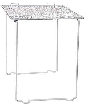 White Scroll School Locker Shelf - School Locker Organizer/ Accessory/ Decoration