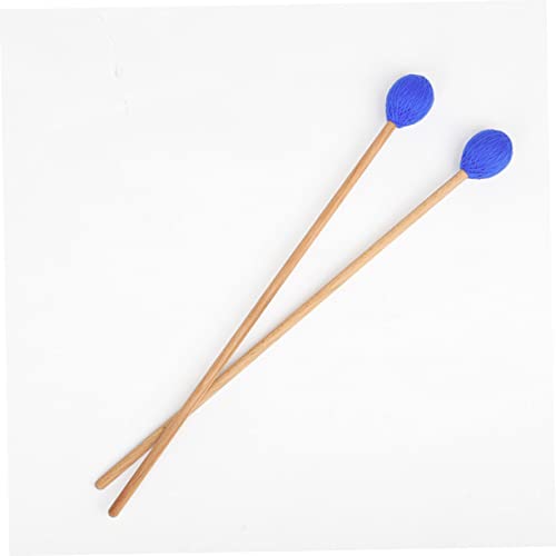 BESPORTBLE 2pcs Wool Head Marimba Drumsticks Durable Percussion Mallet Sticks for Instrument Practice and Music Performance Lightweight Design for Sound Production miniatura 4