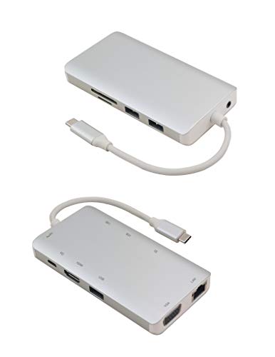 Station d'accueil USB 3.1 Type-C résout le manque de ports HDMI VGA et LAN