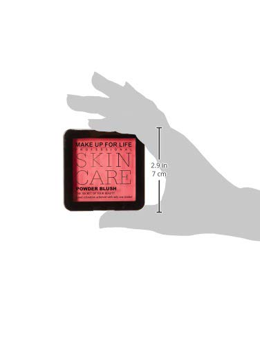 Image of MAKE UP FOR LIFE Professional Skin Care Powder Blush, Pink, 11 g (Pack of 2)