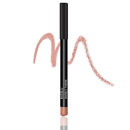 BaeBlu Waterproof Lip Liner Pencil, Natural Ingredients Chemical Free, Barely