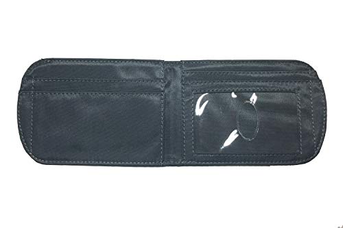 Image of Big Skinny Men's Curve Bi-Fold Wallet, Holds Up to 25 Cards, Charcoal