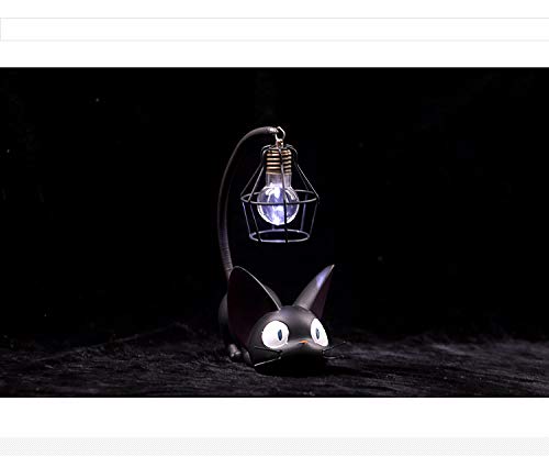 Lampa stołowa kot kreskówkowy lampka nocna żywica kot zwierzę LED lampka nocna dziecięca lampa stołowa do pokoju dziecięcego Decro Home Led lampa biurkowa oświetlenie