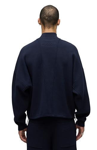 HUDSON Men's Jrue Mock Neck Sweater3