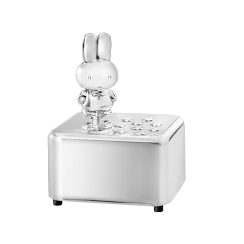 Cajita de música de Miffy Zilverstad infantil plateada 2