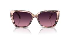 Pink Pearlized Tortoise/Burgundy Gradient Polarized