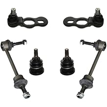 PartsW - 6 Pc Suspension Kit For Ford Crown Victoria 1998-2002/Grand Marquis 1998-2002/ Lincoln Town Car 1998-2002/ Front Upper & Lower Ball Joints Sway Bar Links