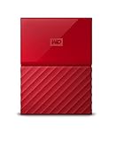 Copia de seguridad WD Western Digital Disco Duro Externo 4 TB mi Pasaporte edición Exclusiva – Rojo