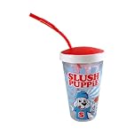 Fizz Creations Slush Puppie Cup & Straw - 500ml, Screw Tight Lid