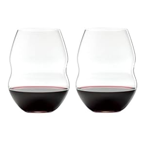 Riedel Swirl Stemless Red Wine Glass, Set of 6 Riedel Swirl Stemless Red Wine Glass Set of 6