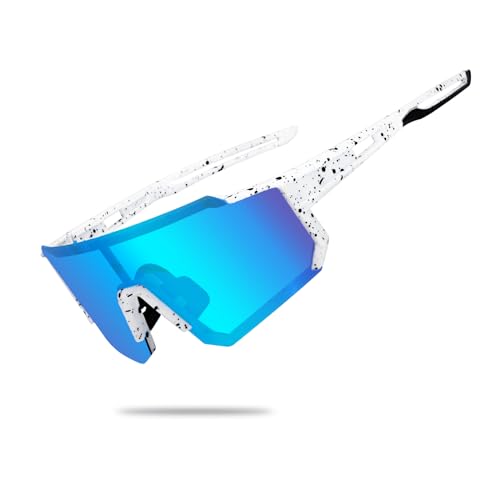 Wapreta Youth & Kids Baseball Sunglasses Men, Sports Polarized Mens PVipers Sunglasses Women UV400 Bike Driving Skiing (T6)