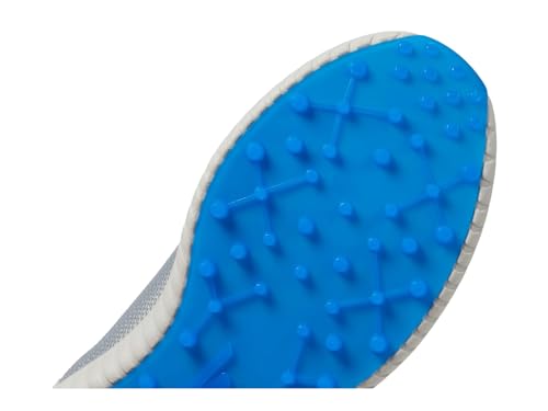 Skechers Leichter Herren-Golfschuh Max Fairway 4 ohne Spikes, Grau/Blau, 10.5 Wide