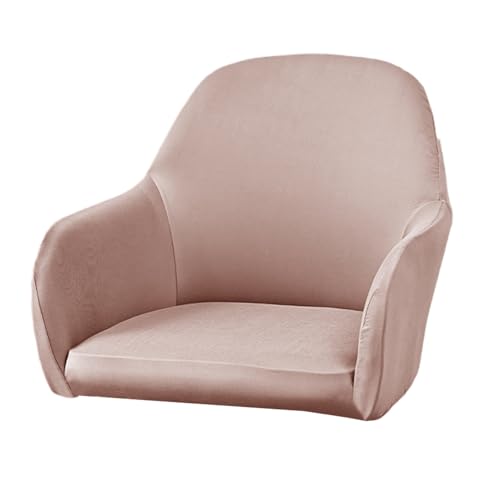 Fundas antiarrugas para sillas de seda de leche, elásticas, impermeables, diseños contorneados para sillones curvos, sillas de restaurante, impermeables, fundas para sillas