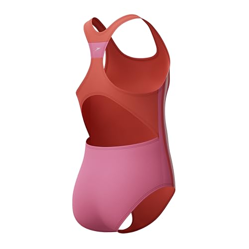 Image of Speedo Girl's Swimsuit One Piece Infinity Splice Thick Strap
