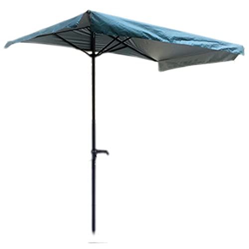 Demi-parasol de balcon CLSDRZC 230cm réglable et imperméable pour terrasse