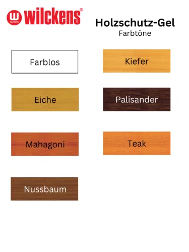 Holzschutzgel Wilckens für Außen, 750 ml