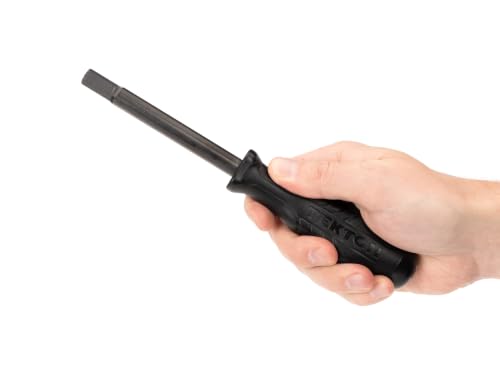 Image of TEKTON 3 /8 Inch Hex High-Torque Black Oxide Blade Screwdriver | DHX11375 | Made in USA