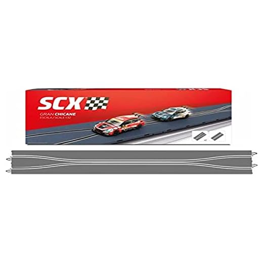 Scalextric U10434X200 Accesorios y Extensiones Circuitos de Carreras Original Escala 1:32 (Gran Chicane)