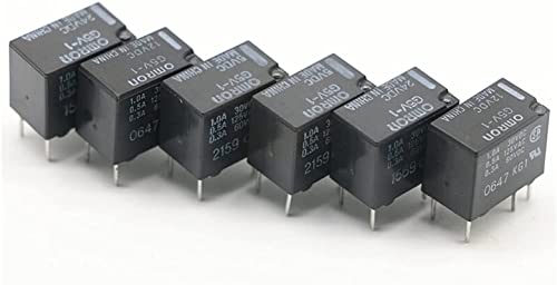Relais G5V-1 anti interférence pour signal stable 5V 12V 24V 6 broches