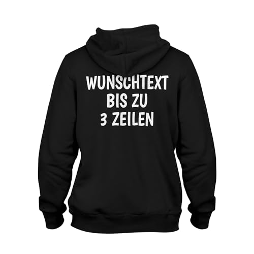 Viva Designs – Pullover Herren Damen - Geschenke für Männer Frauen Hoodie mit Wunschtext - Kapuzenpullover selber gestalten Personalisierte Geschenke - Lustige Sprüche auf den Pulli drucken Lassen