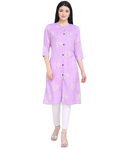 Image of LookMark Women's Cotton Regular Kurta