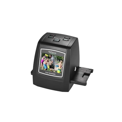 [Conversione digitale istantanea] Converti i tuoi film analogici in jpeg digitali in pochi secondi senza bisogno del computer.inserisci semplicemente i tuoi film e salvali direttamente sulla scheda SD (supporta fino a 32 GB).l'elaborazione ad alta velocità gestisce diapositive e negativi monocromatici a colori con la stessa efficienza, perfetta per conservare rapidamente grandi collezioni di ricordi di famiglia.