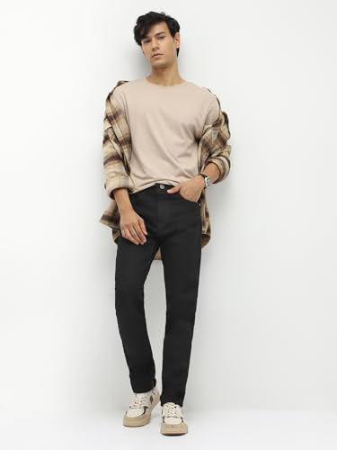 Urbano Fashion Men Mid Rise Slim Fit Washed Jeans Stretchable