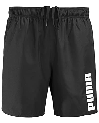 Foto von PUMA Herren Badehose Badeshorts Summer Deluxe Swim Shorts - New Black - Gr. L