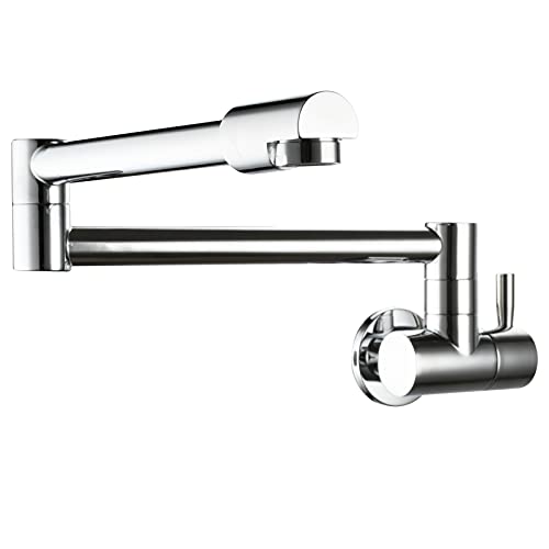 Robinet pliage double articulation cuisine laiton eau froide