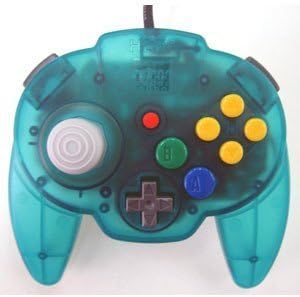 Amazon ホリパッドミニ64オーシャンブルーn64 本体 周辺機器