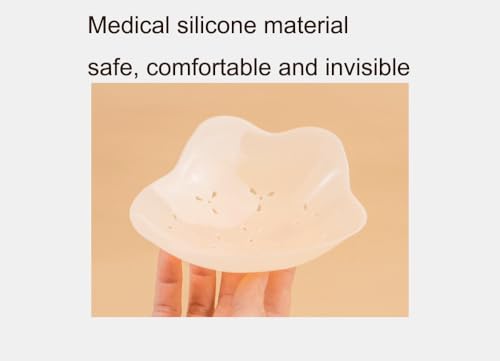 Image of Nipple Covers For Women Sticky Bra Silicone Breast Pads Adhesive Reusable Pasties Strapless Dresses Outfits Set