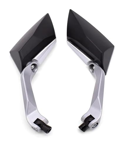 Rétroviseurs Moto Yamaha YBR 125 et TMAX homologués guidon fixation universelle 8mm 10mm - 3