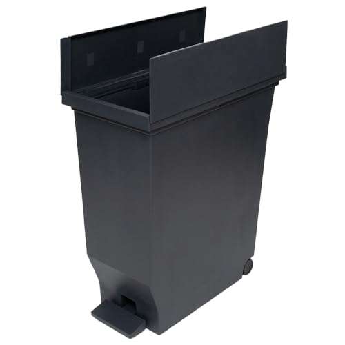 アスベル エバン両開きペダルペール 30L (ブラック)