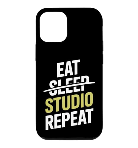 Eat Sleep Studio���s�[�g�ʔ������y�i�� �X�}�z�P�[�X iPhone 12/12 Pro �p
