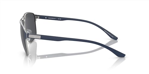 Image of Emporio Armani mens Ea2144 Aviator Sunglasses