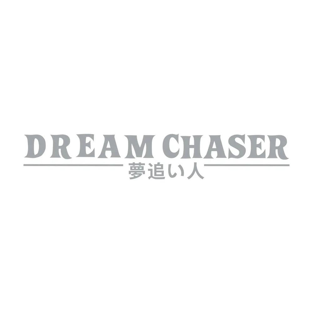 Auto Accessory Dream Chaser Car Rear Windshield Sticker Vinyl Decal Automobile Accessories(Silver)