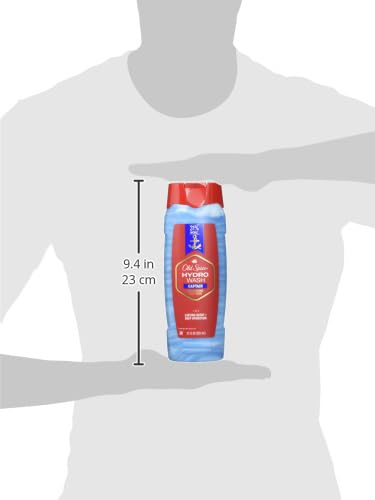 Old Spice Moisturizing Body Wash for Men, Hydro Wash, 2-in-1 Long Lasting Scent & Deep Hydration, 24/7 Shower Fresh, Captain Scent, 21 oz (Pack of 4) - Image 10