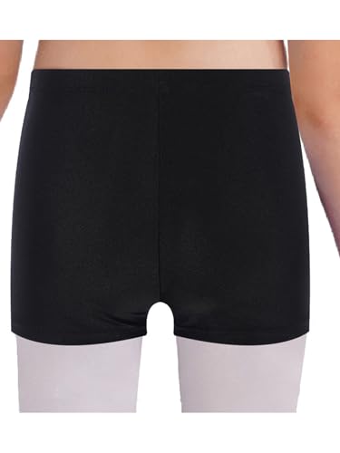 Jugaoge Girls Stretch Gymnastics Dance Shorts Ballet Jazz Dance Booty Shorts Workout Gym Sports Yoga Shorts4
