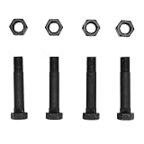 [Acero tratado térmicamente duradero] Fabricados con acero tratado térmicamente de , estos pernos de grillete de ballesta para remolque cuentan con una superficie de película de óxido robusta que mejora significativamente su resistencia al desgaste y la corrosión, lo que garantiza un rendimiento duradero incluso en condiciones adversas.