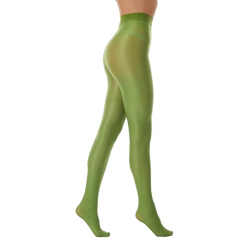 Image of Frola Shaping Tights for Women 70D Shimmery Pantyhose for Dance Ballet Glitter Socks
