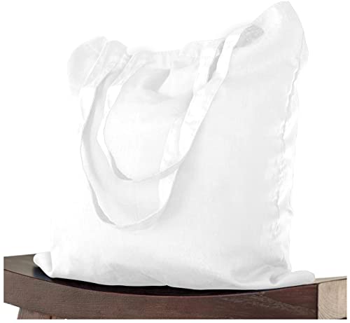 ELES VIDA 1 Baumwolltasche Weiß Stofftasche...