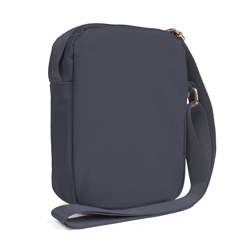 Bench City Girls Damen und Herren Mini Bag Umhängetasche Tasche Handtasche Schultertasche Crossbody-Tasche, graublau, 19 x 14 x 5 cm – Bild 6