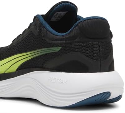 PUMA Men's SCEND PRO Sneaker, Black-Lime Pow-Ocean Tropic, 14 Review | Image 1