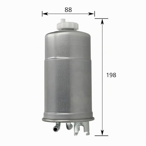 febi bilstein 21622 Filtre à carburant avec bagues d'étanchéité, 1 pièce – vue 4