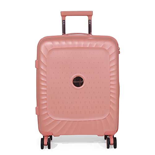 Image of ROMEING Sicily 20 inch, Polypropylene Luggage, Hard Sided, (Pink 55 cms) Small Cabin Trolley Bag | 8 Spinner Smooth Wheels | TSA Lock | Unbreakable | Men & Women & Kids